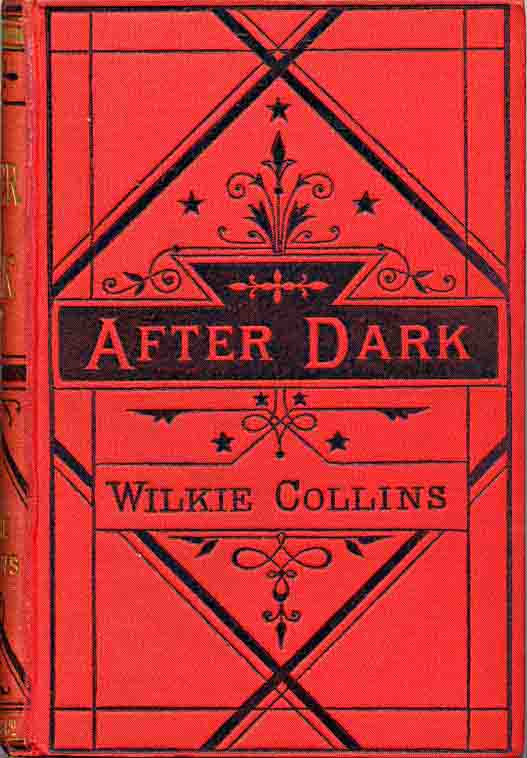 After Dark - 1876 Smith, Elder edition in red and black cloth