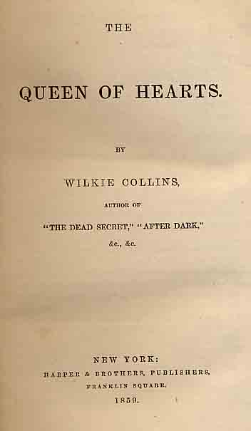 Queen of Hearts - Harper's US edition.