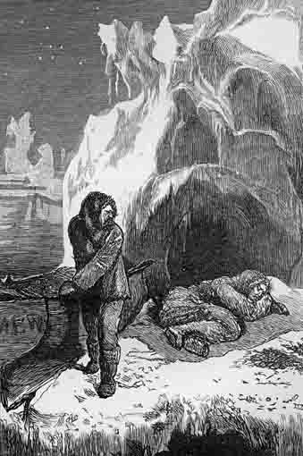 Illustration from the Chatto & Windus edition of The Frozen Deep