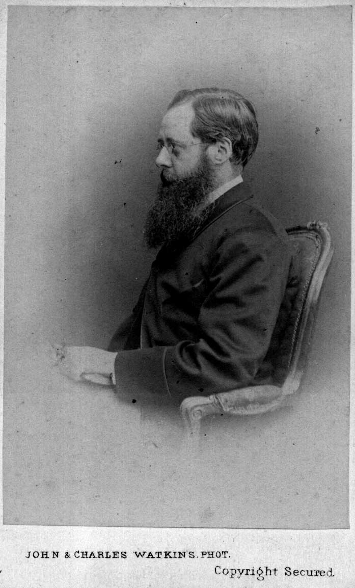 Wilkie Collins's portrait photograph - John & Charles Watkins..