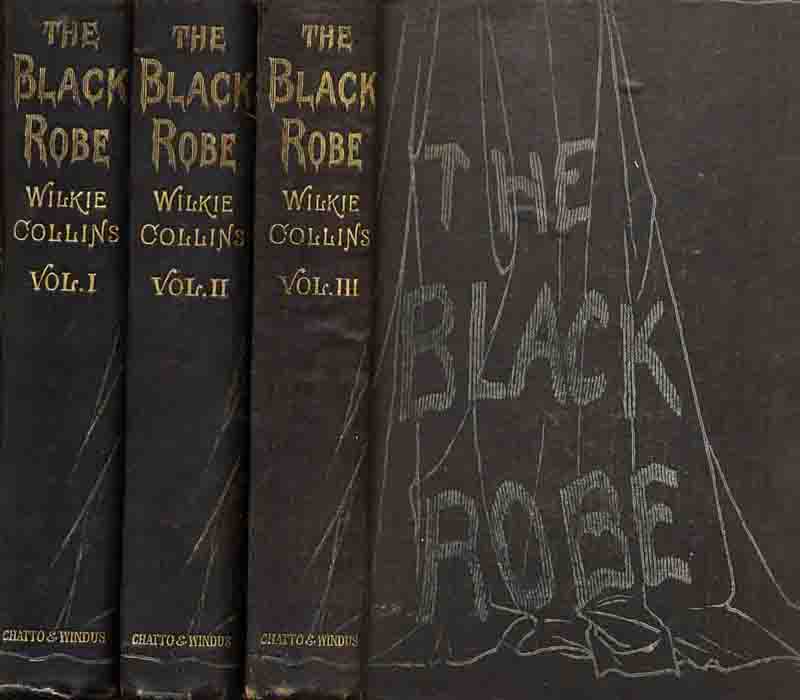 The Black Robe by Wilkie Collins - First English edition in cloth.