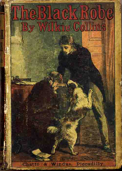 The Black Robe - Chatto & Windus 1885 yellowback.