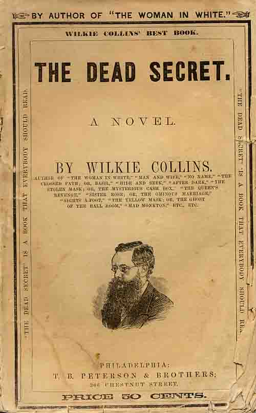 The Dead Secret - Peterson US pirated edition in 1871.