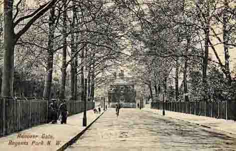 Hanover Gate to Regent's Park