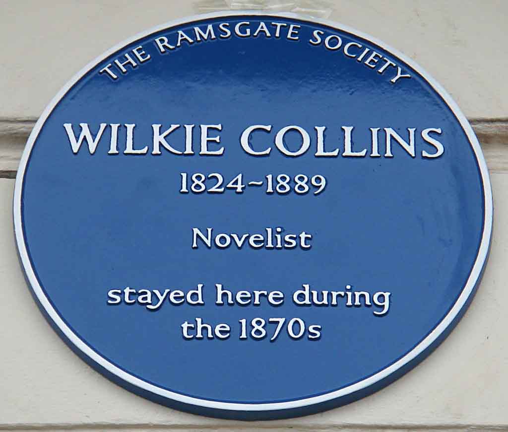 Wilkie Collins Ramsgate commemorative plaque
