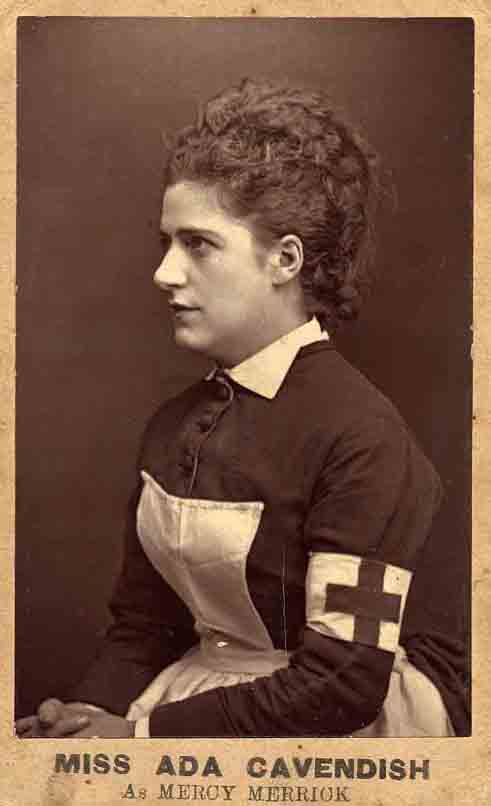 Ada Cavendish as Mercy Merrick in The New Magdalen.