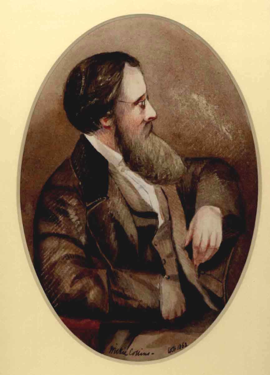 Wilkie Collins portrait.
